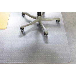 Chairmat Standard for Carpets. Mattskydd med pigg. 120 x 150 cm.